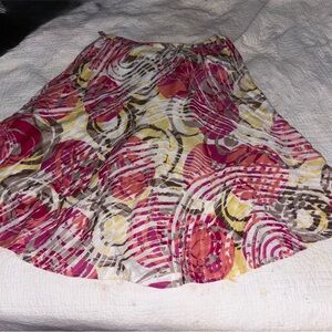 Chicos size 2 Colorful skirt